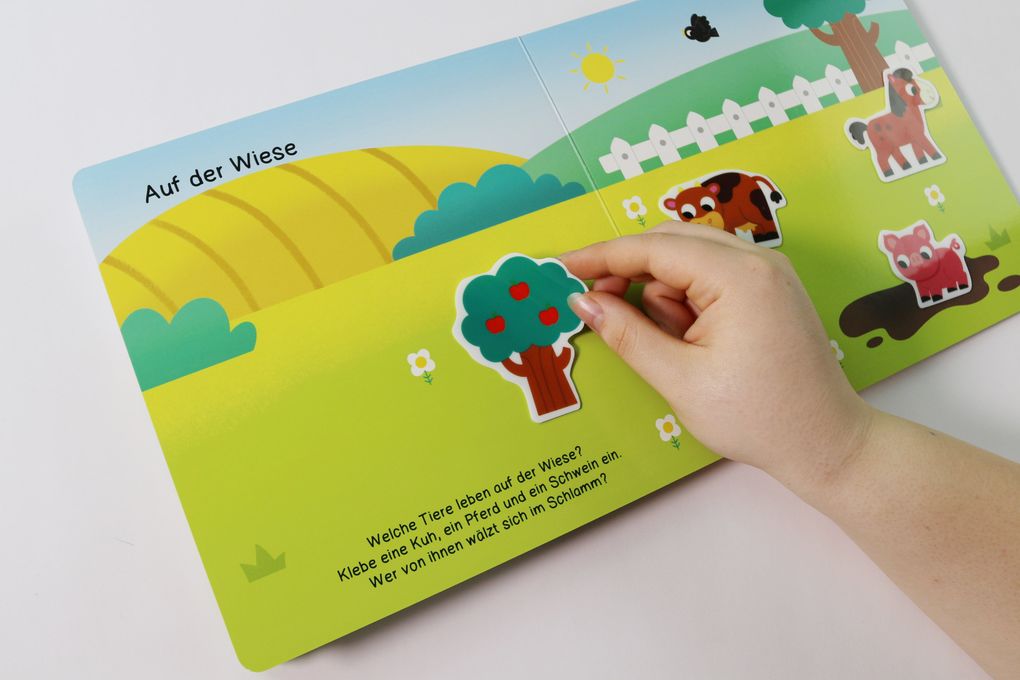 Weitere Ansicht: Stickerspaß für kleine Hände - Bauernhof
