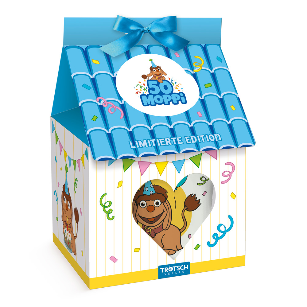 Weitere Ansicht: TRÖTSCH - Unser Sandmännchen Tasse in Geschenkverpackung Jubiläumstasse Moppi