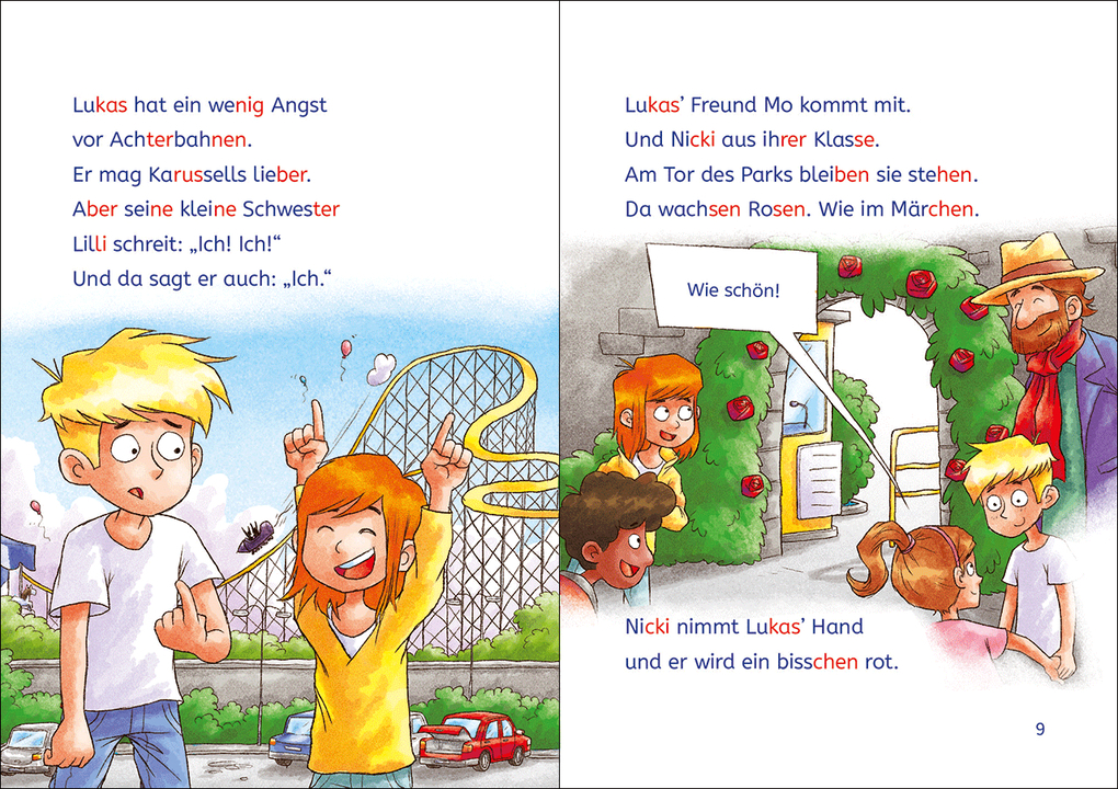 Weitere Ansicht: Leselöwen 2. Klasse - Alarm! Diebe im Freizeitpark! | Anni Möwenthal