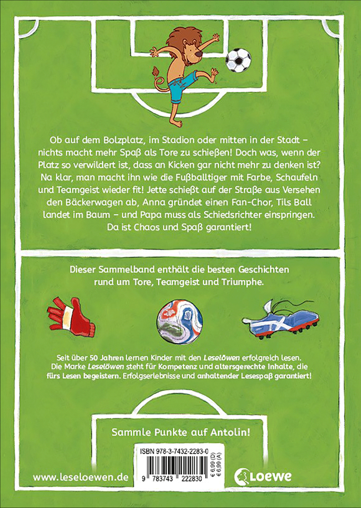 Weitere Ansicht: Die besten Leselöwen-Fußballgeschichten zum Lesenlernen