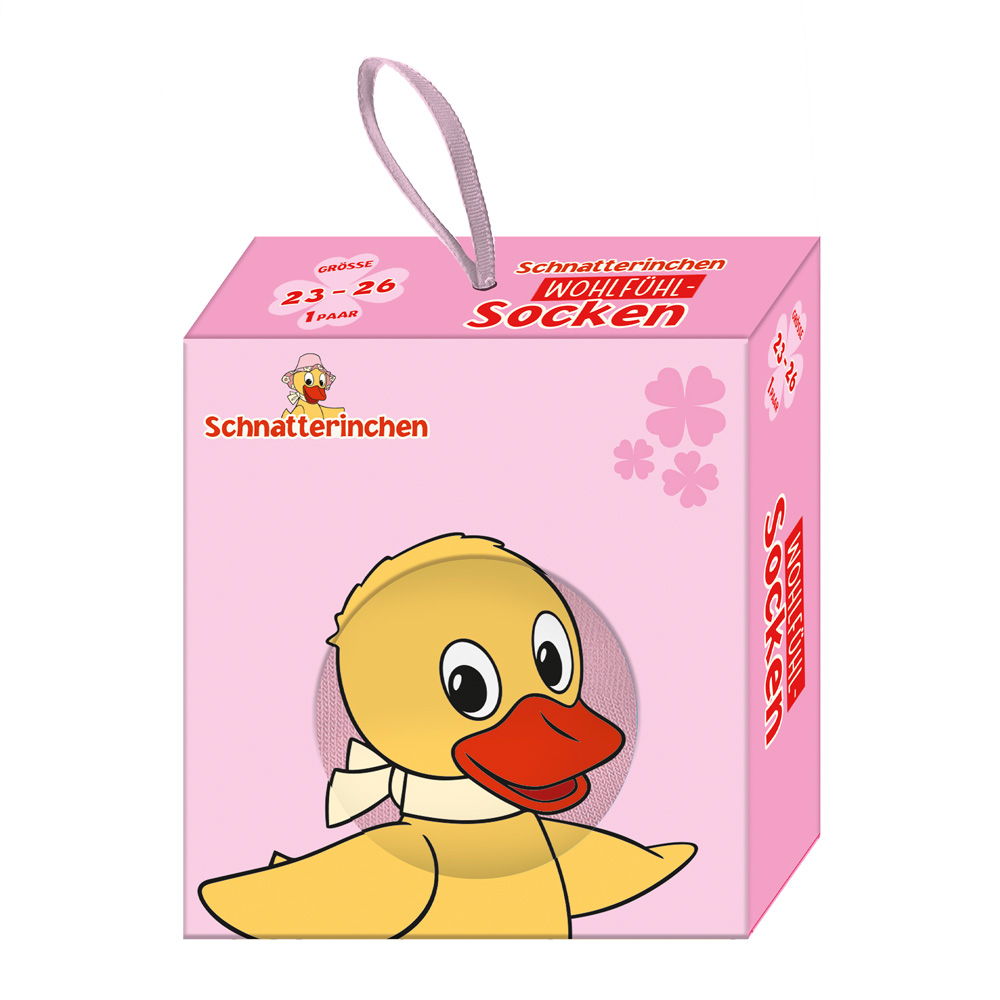 Weitere Ansicht: TRÖTSCH - Unser Sandmännchen Schnatterinchen Kindersocken Größe 23 bis 26