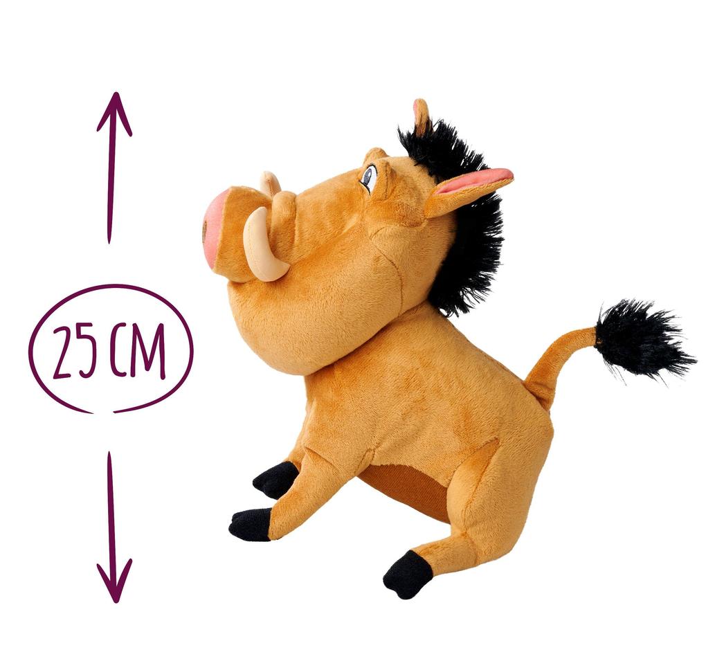 Weitere Ansicht: Disney Lion King, Pumbaa, 25cm