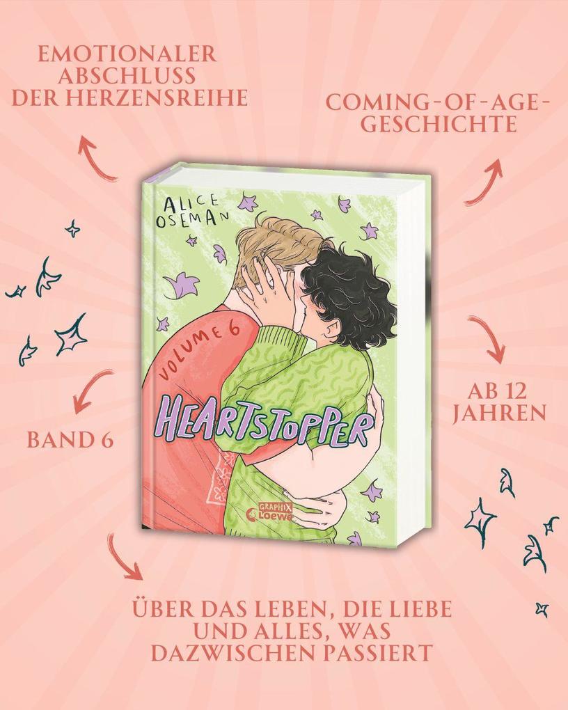 Weitere Ansicht: Heartstopper Volume 6 (deutsche Hardcover-Ausgabe) | Alice Oseman