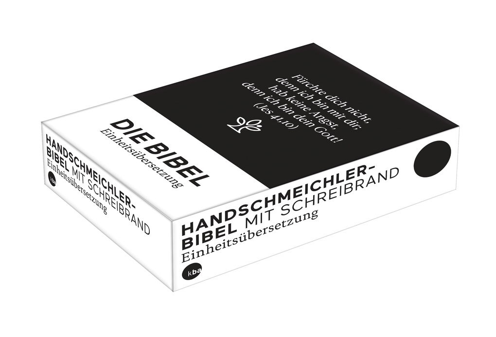 Weitere Ansicht: Die Bibel. Handschmeichler Ausgabe schwarz mit Schreibrand