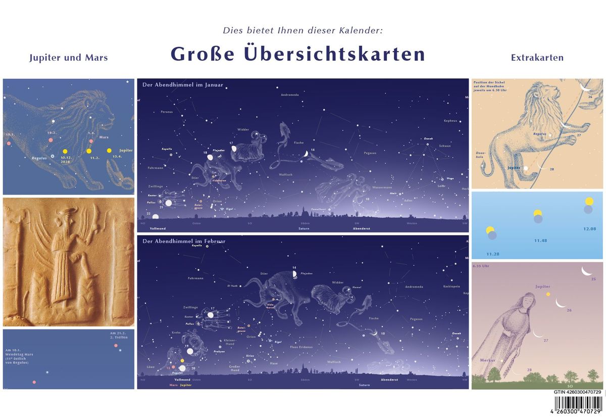Weitere Ansicht: Sternen- und Planetenkalender 2027 | Liesbeth Bisterbosch