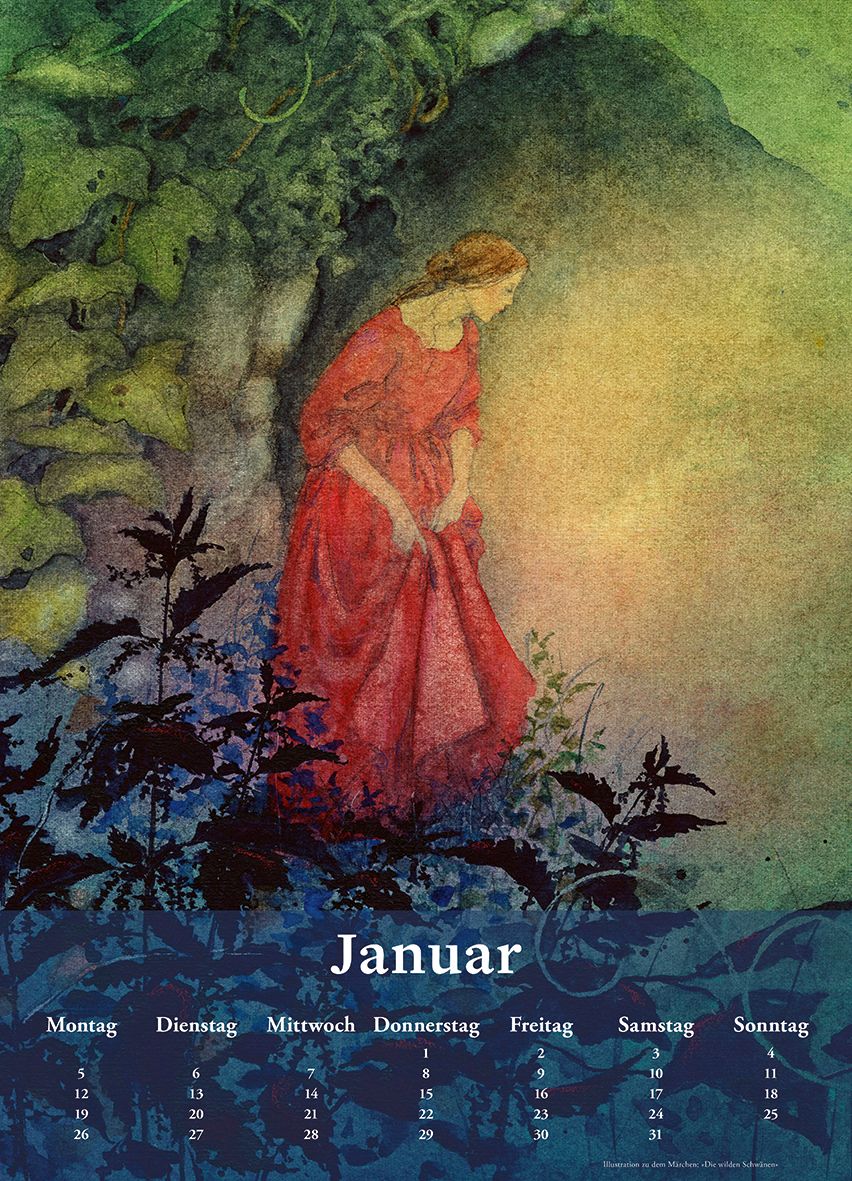 Weitere Ansicht: Kinderzimmer-Kalender 2027 'Hans Christian Andersen' | Daniela Drescher