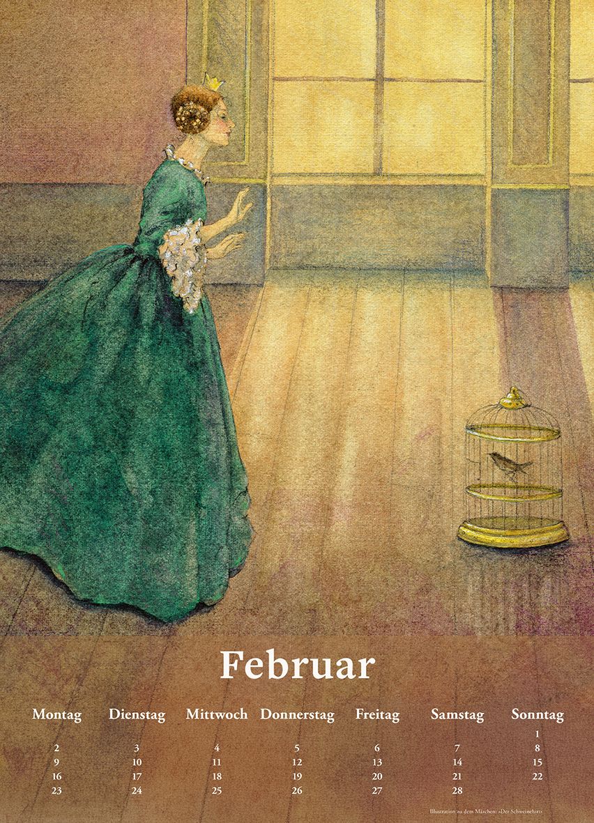 Weitere Ansicht: Kinderzimmer-Kalender 2027 'Hans Christian Andersen' | Daniela Drescher