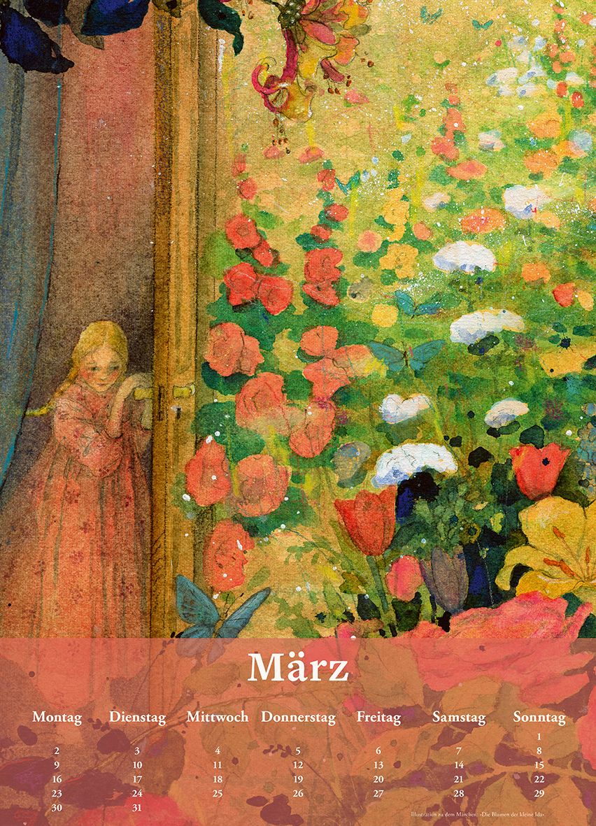 Weitere Ansicht: Kinderzimmer-Kalender 2027 'Hans Christian Andersen' | Daniela Drescher