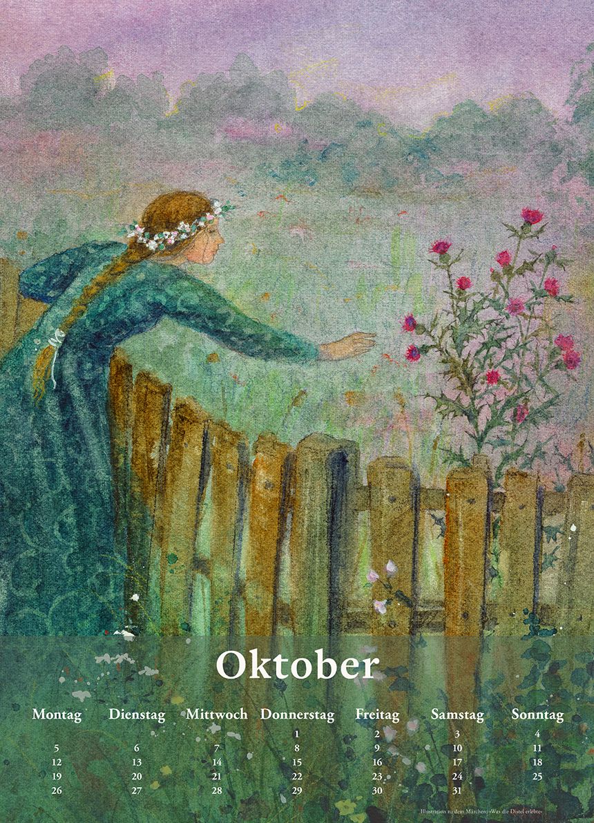 Weitere Ansicht: Kinderzimmer-Kalender 2027 'Hans Christian Andersen' | Daniela Drescher