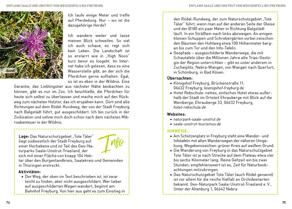 Weitere Ansicht: Saale-Unstrut - HeimatMomente | Stephanie von Aretin, Janett Schindler