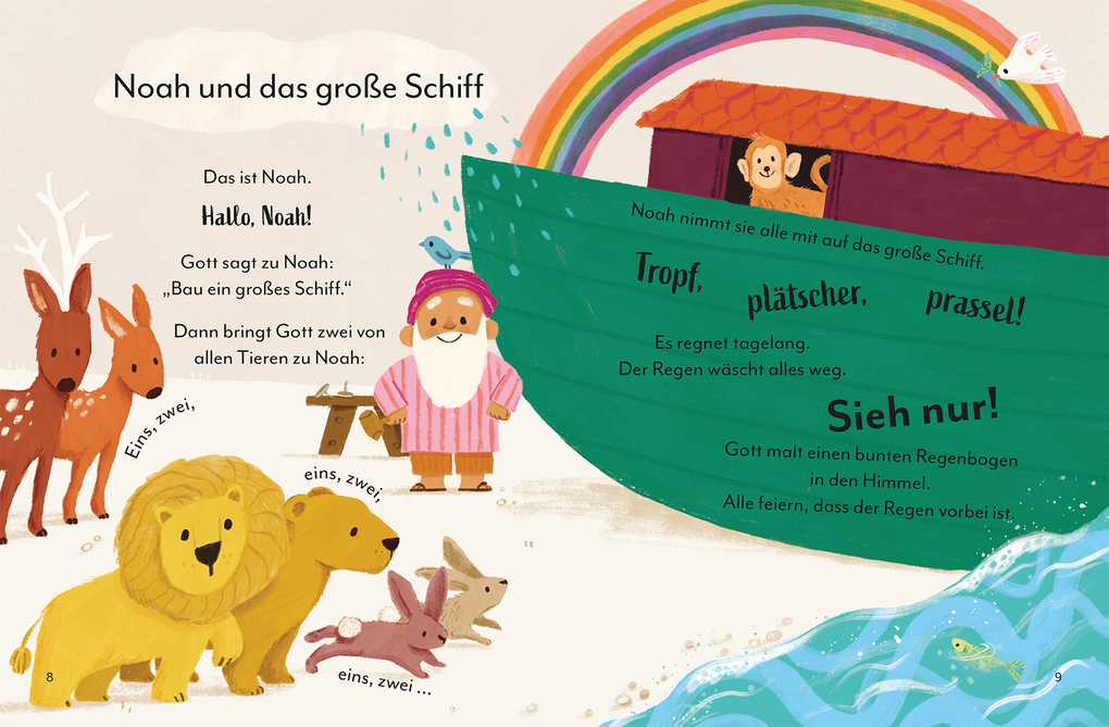 Weitere Ansicht: Die erste kleine Kinderbibel | Antonia Woodward