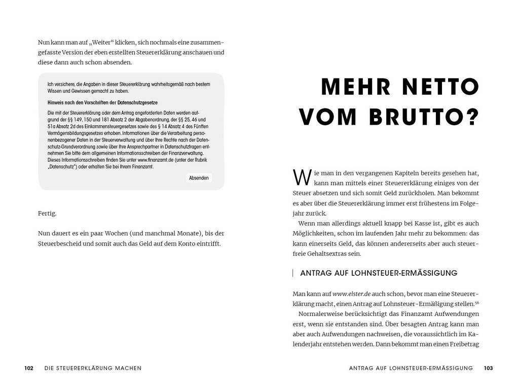 Weitere Ansicht: Sei doch nicht besteuert | Fabian Walter