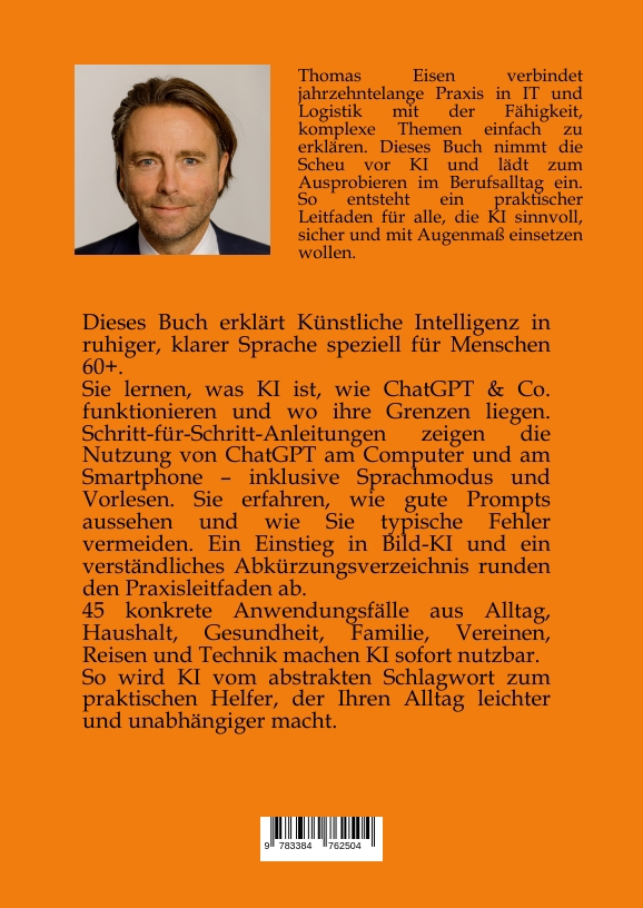Weitere Ansicht: KI einfach erklärt - ChatGPT für Best Ager | Thomas Eisen