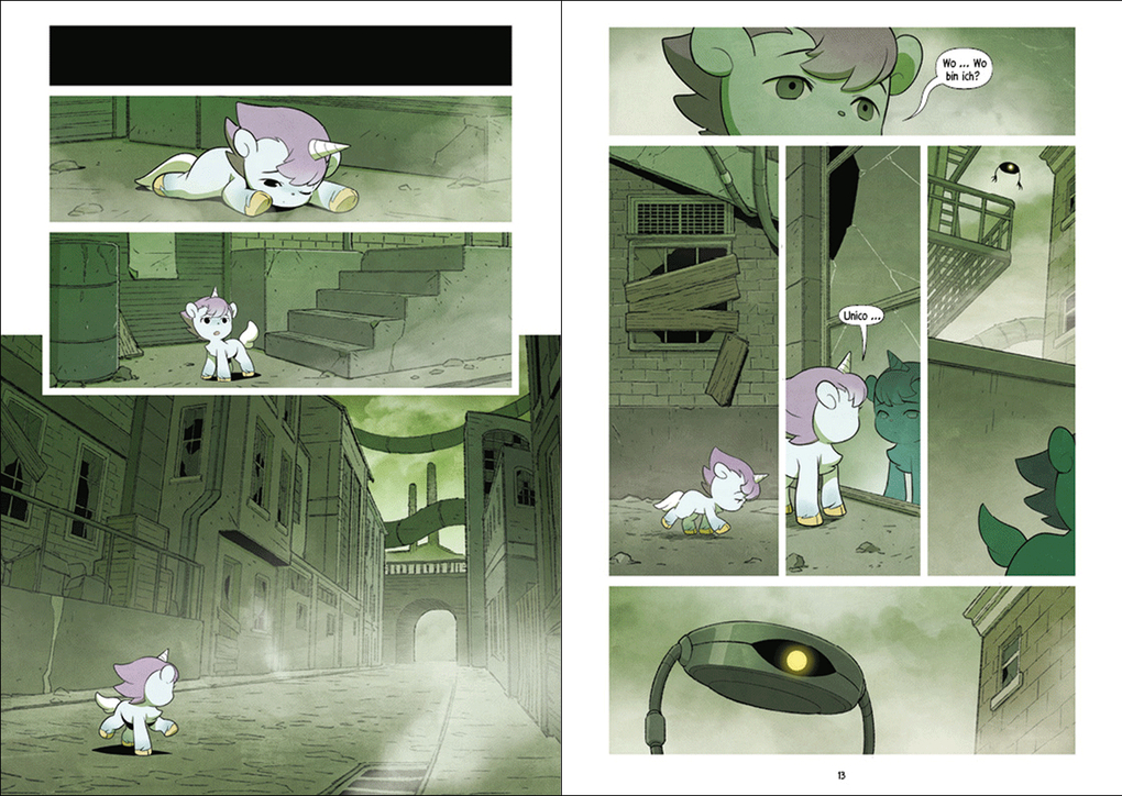 Weitere Ansicht: Unico wird gejagt 02 | Osamu Tezuka, Samuel Sattin
