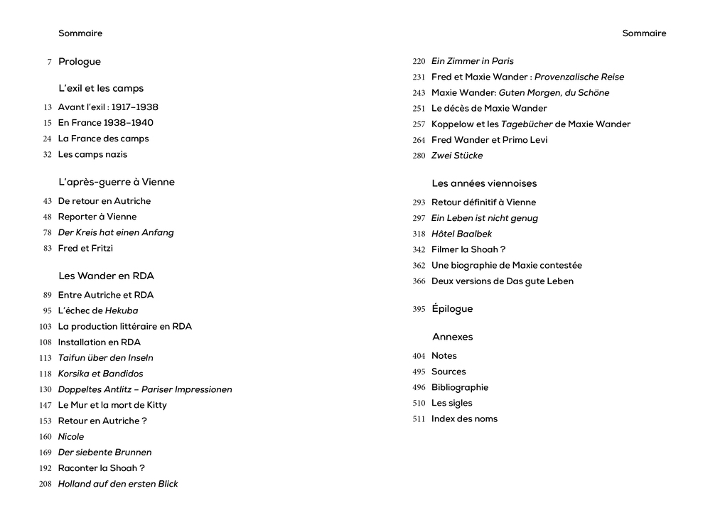 Weitere Ansicht: Fred Wander | Alfred Prédhumeau