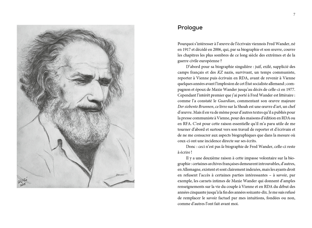 Weitere Ansicht: Fred Wander | Alfred Prédhumeau