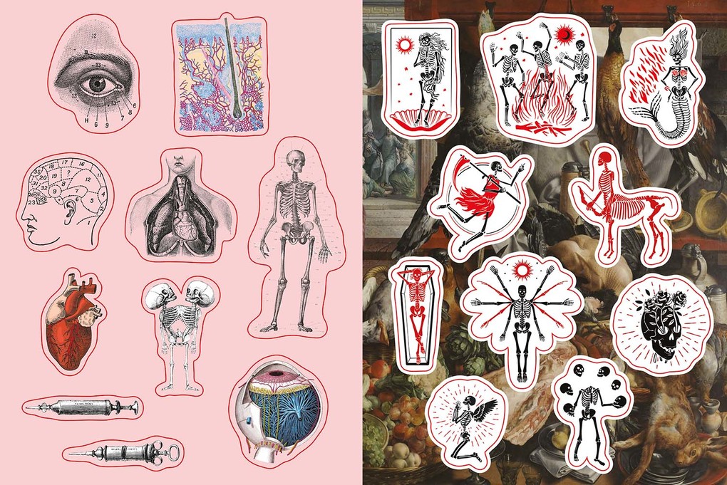 Weitere Ansicht: Kuriositäten & Seltsamkeiten - Stickerbuch | Jennifer Kushnier