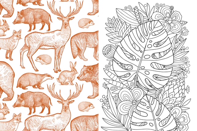 Weitere Ansicht: Flora, Fauna, Pflanzen & Bienen - Stickerbuch | Jennifer Kushnier