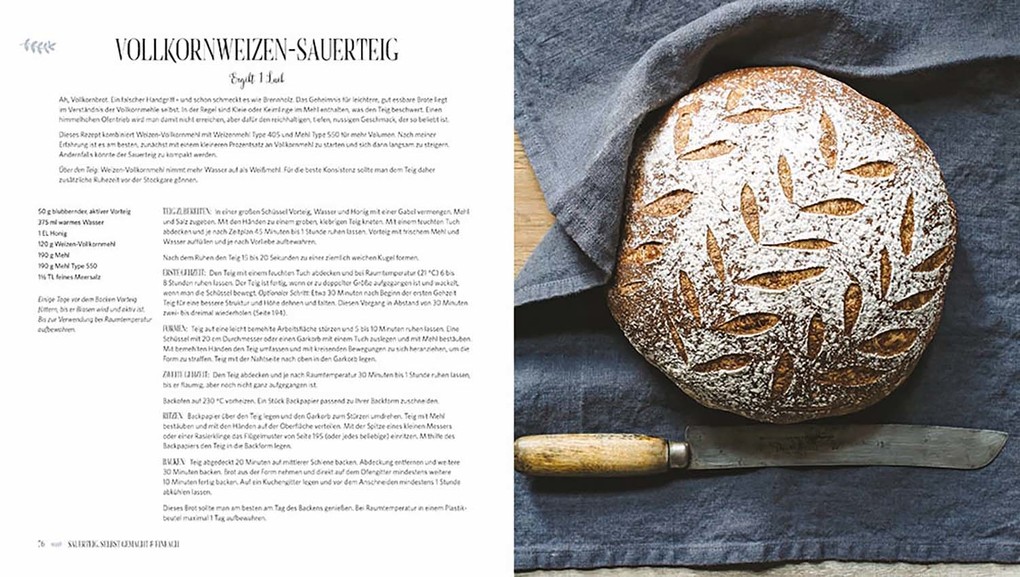 Weitere Ansicht: Sauerteig selbst gemacht & einfach | Emilie Raffa