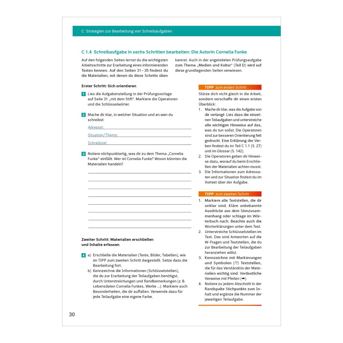 Weitere Ansicht: FiNALE - Prüfungstraining Mittlerer Schulabschluss Nordrhein-Westfalen | Andrea Heinrichs, Martina Wolff