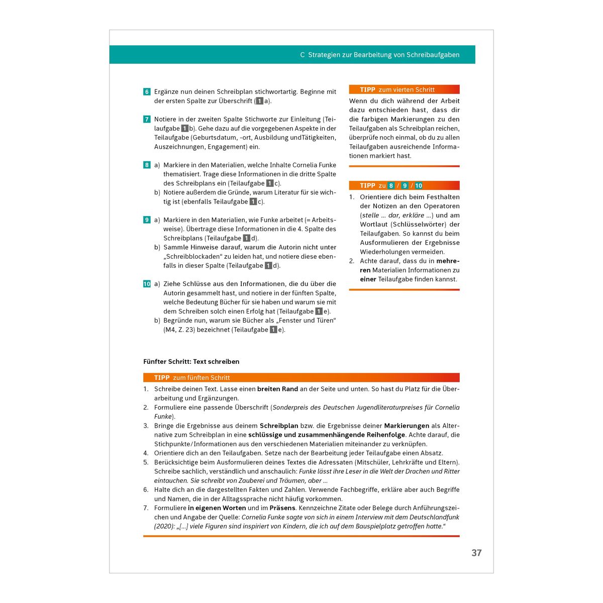 Weitere Ansicht: FiNALE - Prüfungstraining Mittlerer Schulabschluss Nordrhein-Westfalen | Andrea Heinrichs, Martina Wolff
