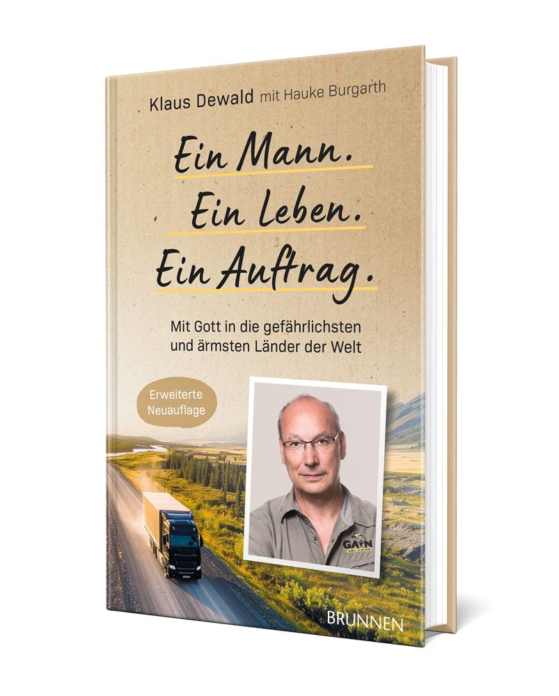 Weitere Ansicht: Ein Mann. Ein Leben. Ein Auftrag. | Klaus Dewald Global Aid Network e.V., Hauke Burgarth