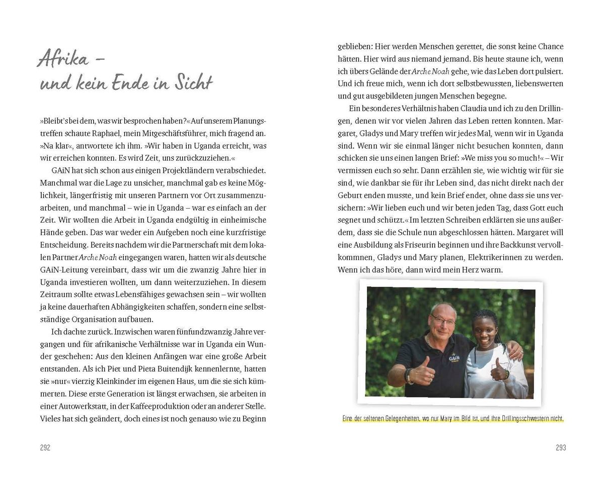 Weitere Ansicht: Ein Mann. Ein Leben. Ein Auftrag. | Klaus Dewald Global Aid Network e.V., Hauke Burgarth
