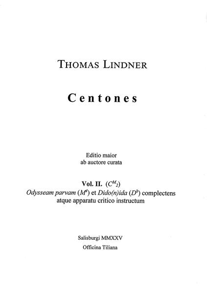 Produktbild: Centones | Thomas Lindner