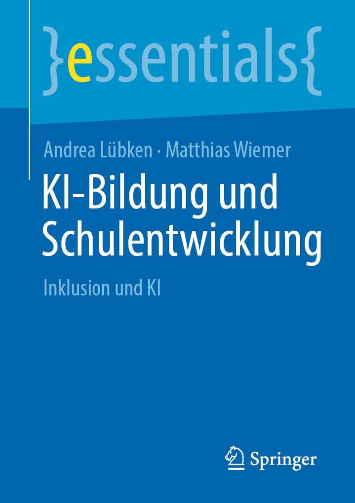 Produktbild: KI-Bildung und Schulentwicklung | Andrea Lübken, Matthias Wiemer