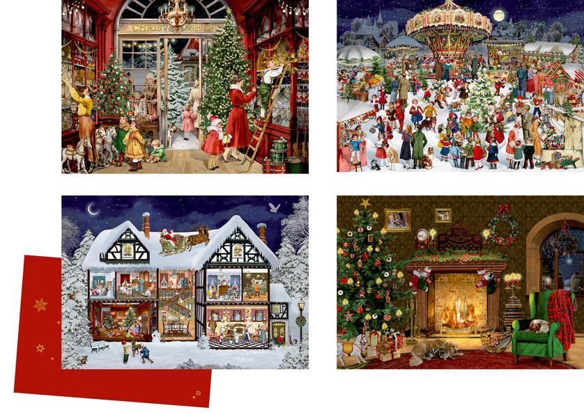 Produktbild: Mini-Adventskalender - Advent voll Nostalgie