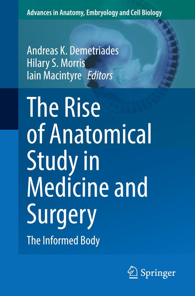 Produktbild: The Rise of Anatomical Study in Medicine and Surgery