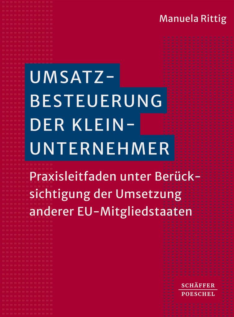 Produktbild: Umsatzbesteuerung der Kleinunternehmer | Manuela Rittig