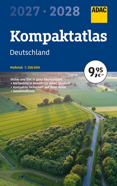 Produktbild: ADAC Kompaktatlas 2027/2028 Deutschland 1:250.000