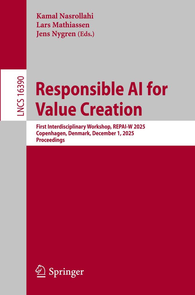 Produktbild: Responsible AI for Value Creation