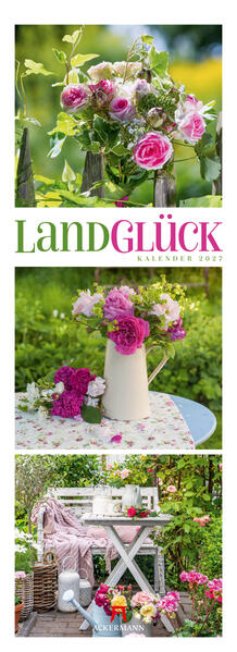Produktbild: LandGlück Triplet-Kalender 2027 | Ackermann Kunstverlag GmbH