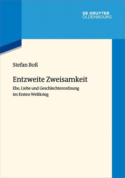 Produktbild: Entzweite Zweisamkeit | Stefan Boß