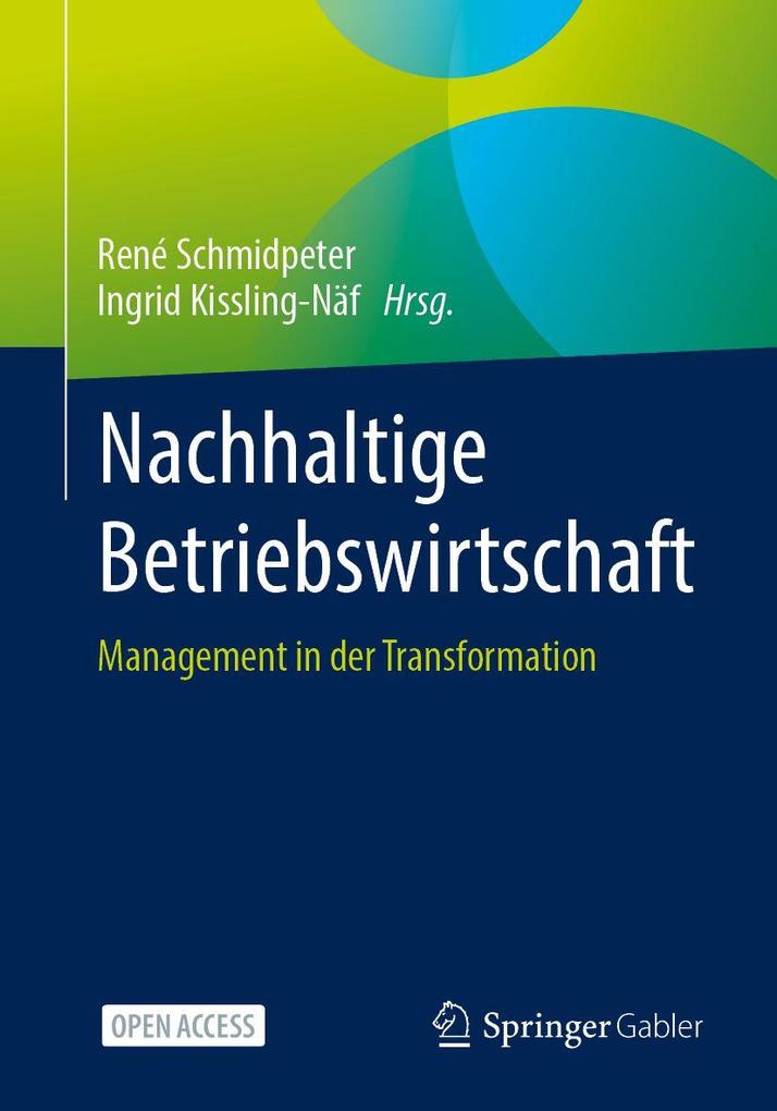 Produktbild: Nachhaltige Betriebswirtschaft