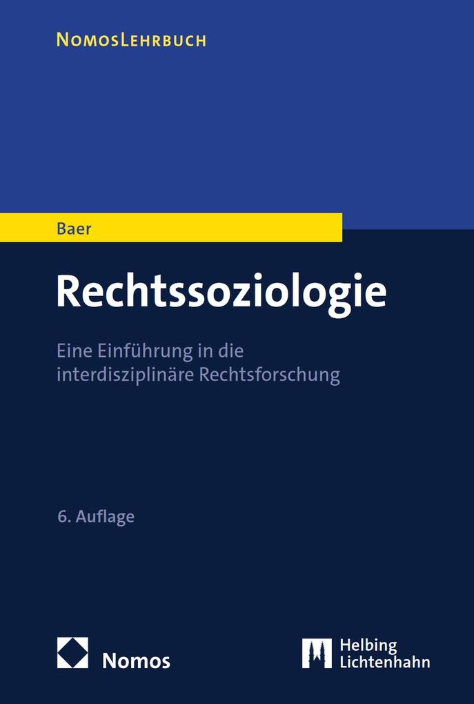 Produktbild: Rechtssoziologie | Susanne Baer