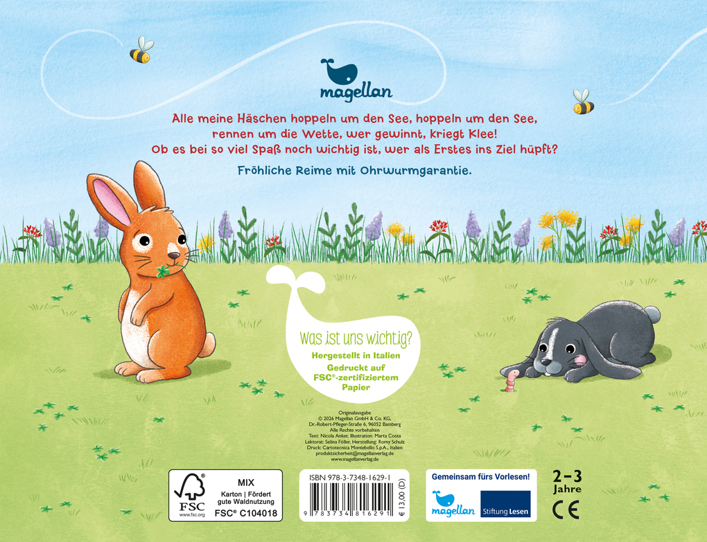 Weitere Ansicht: Alle meine Häschen hoppeln um den See | Nicola Anker