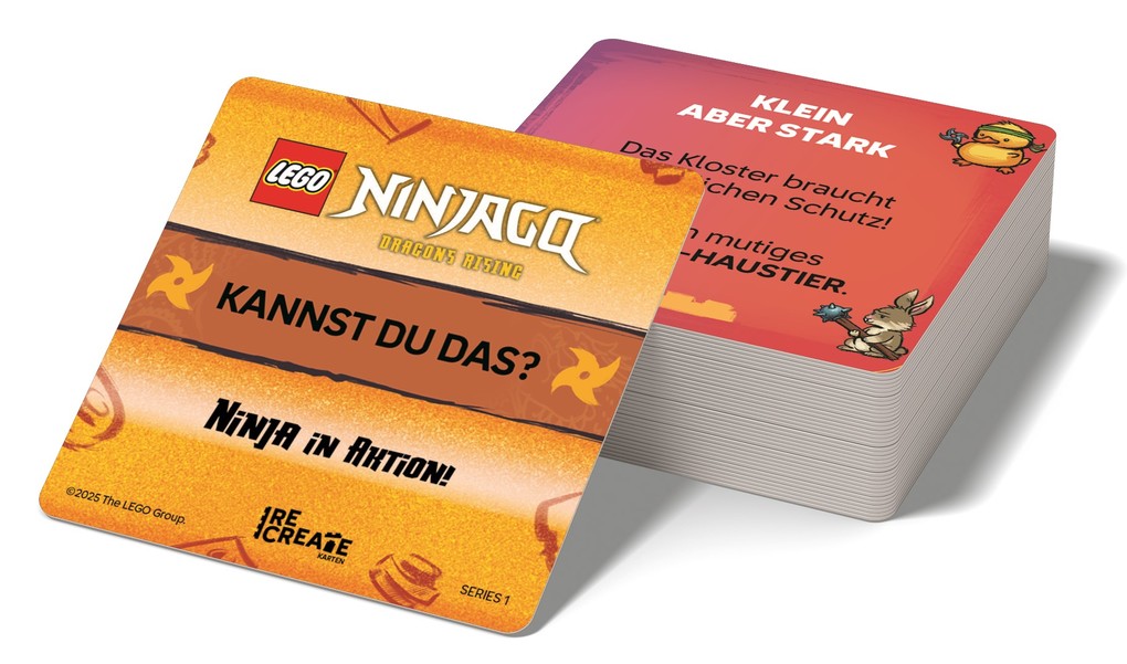 Weitere Ansicht: LEGO® NINJAGO® - ReCreate Karten - Ninja in Aktion