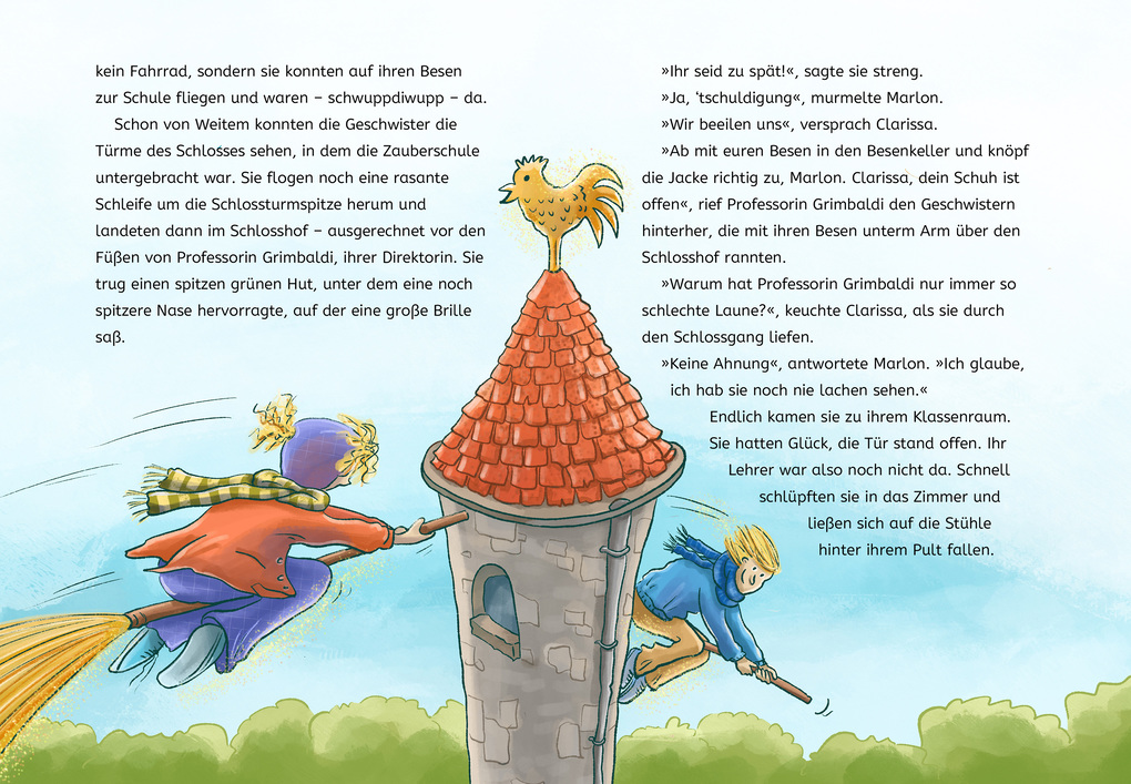 Weitere Ansicht: Das magische Mal - Chaos in der Zauberschule | Ina Krabbe