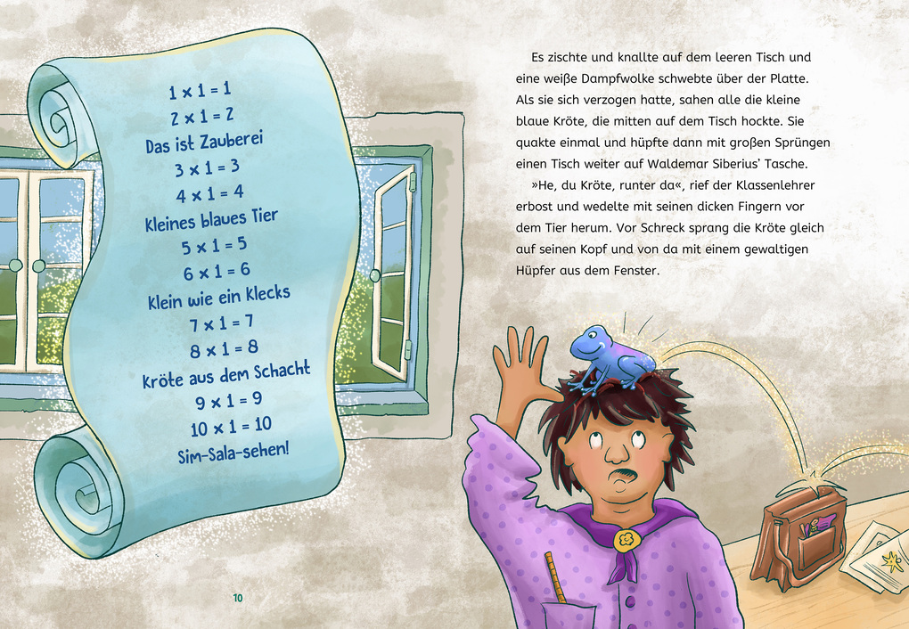 Weitere Ansicht: Das magische Mal - Chaos in der Zauberschule | Ina Krabbe