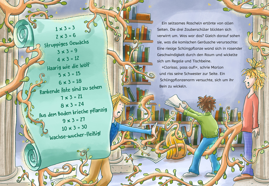 Weitere Ansicht: Das magische Mal - Chaos in der Zauberschule | Ina Krabbe