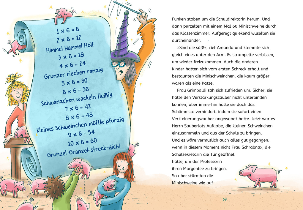 Weitere Ansicht: Das magische Mal - Chaos in der Zauberschule | Ina Krabbe