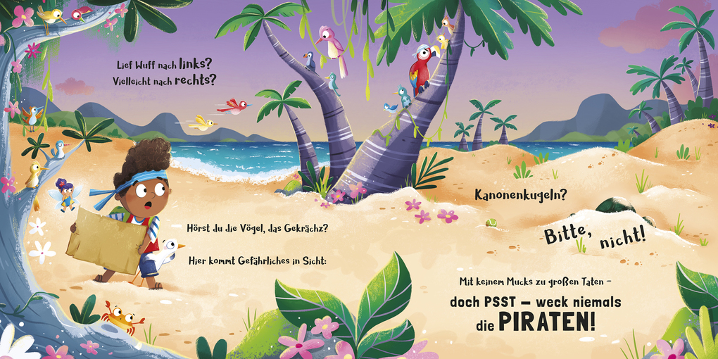 Weitere Ansicht: Bitte nicht wecken ... Hier schläft ein Pirat! | Rhiannon Findlay