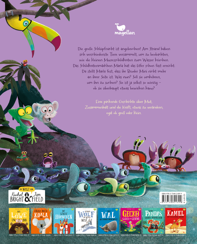 Weitere Ansicht: Geh deinen Weg, Schildkröte | Rachel Bright