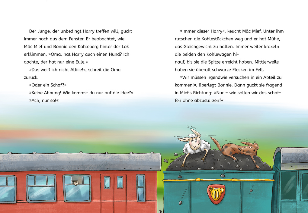 Weitere Ansicht: Mäc Mief und die rätselhafte Schafentführung | Carola Becker