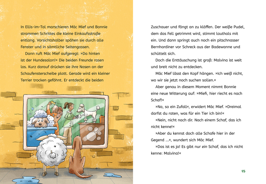 Weitere Ansicht: Mäc Mief und die rätselhafte Schafentführung | Carola Becker