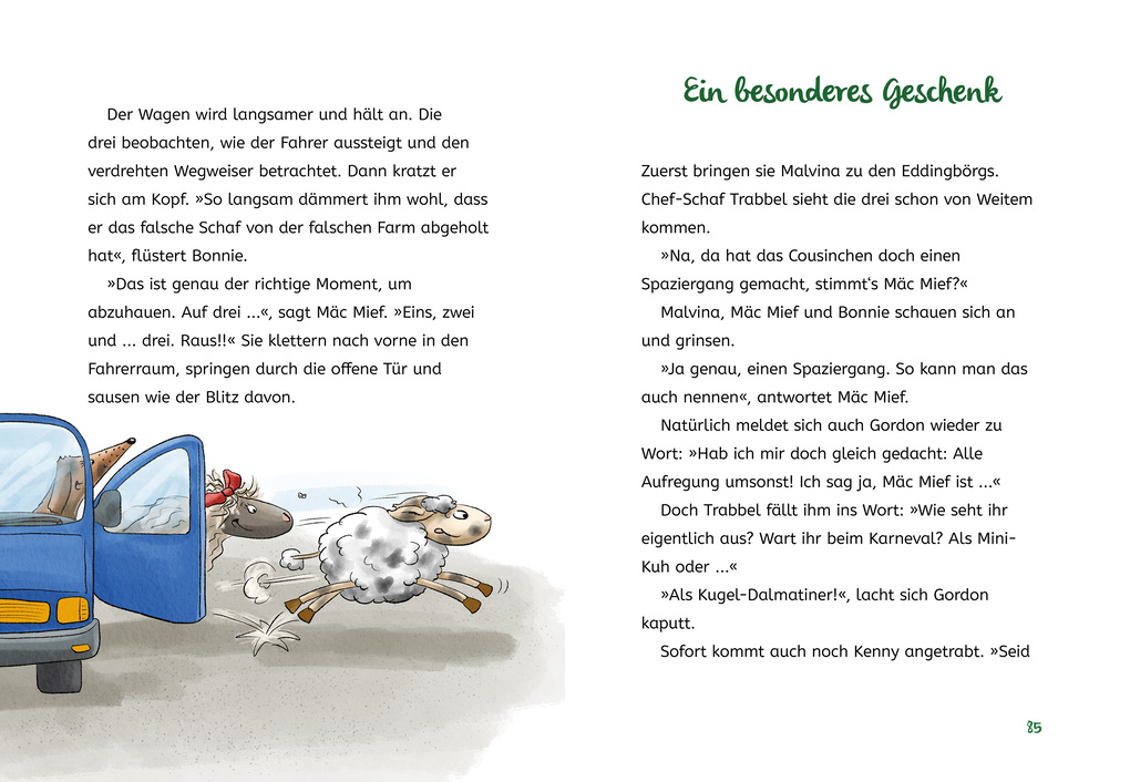 Weitere Ansicht: Mäc Mief und die rätselhafte Schafentführung | Carola Becker