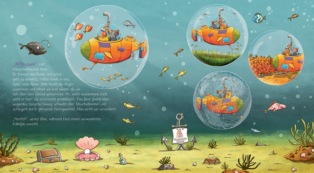 Weitere Ansicht: Ibbe & Knut - Luke zu und abgetaucht | Kristina Scharmacher-Schreiber